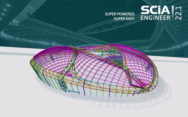 screenshot of SCIA Engineer